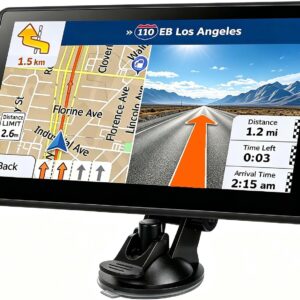 7'' GPS Navigator for Car - 2026 North America Maps Free Lifetime Updates